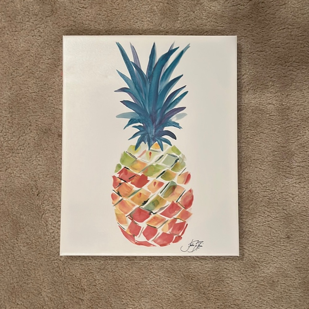 Pineapple Painting